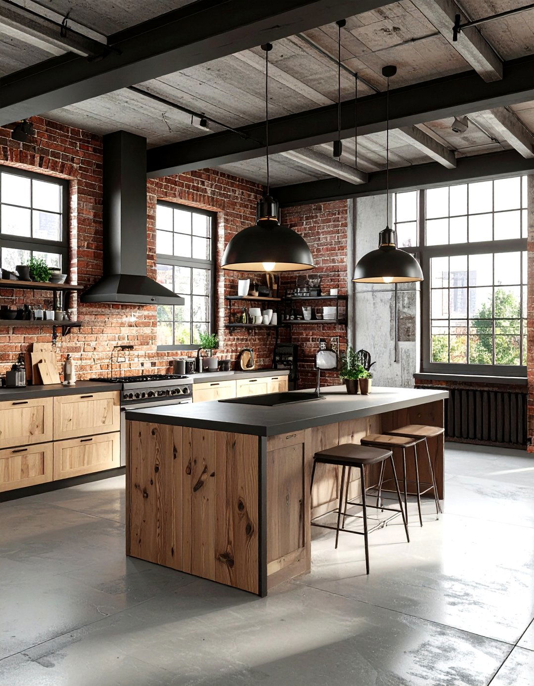Industrial Scandinavian kitchen - 30 Scandinavian kitchen ideas