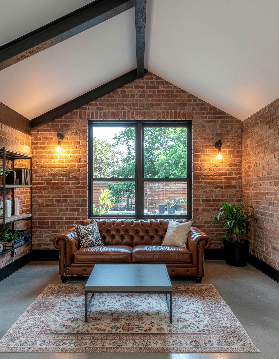 Industrial She Shed - 30 she shed living room ideas