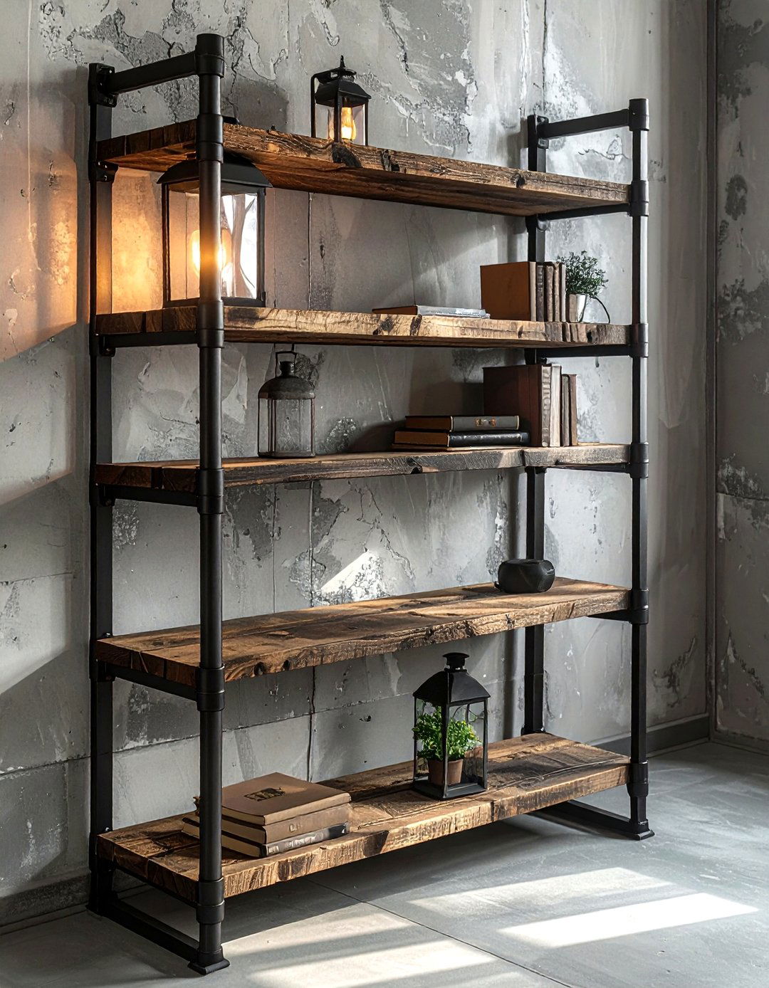 Industrial Shelf - 30 shelf styling ideas