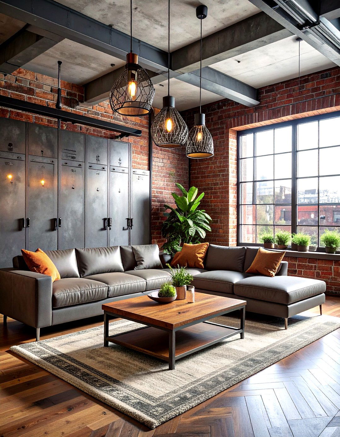 Industrial Sports Living Room - 30 sports themed living room ideas