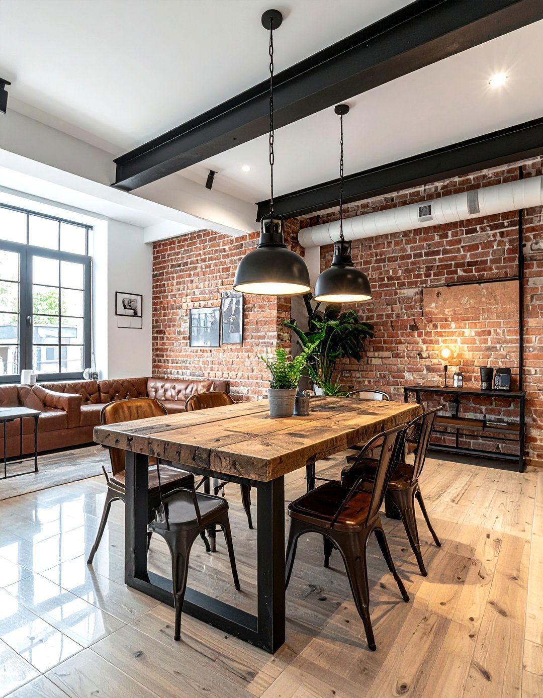 Industrial Square Dining Room Style - 30 square dining room ideas