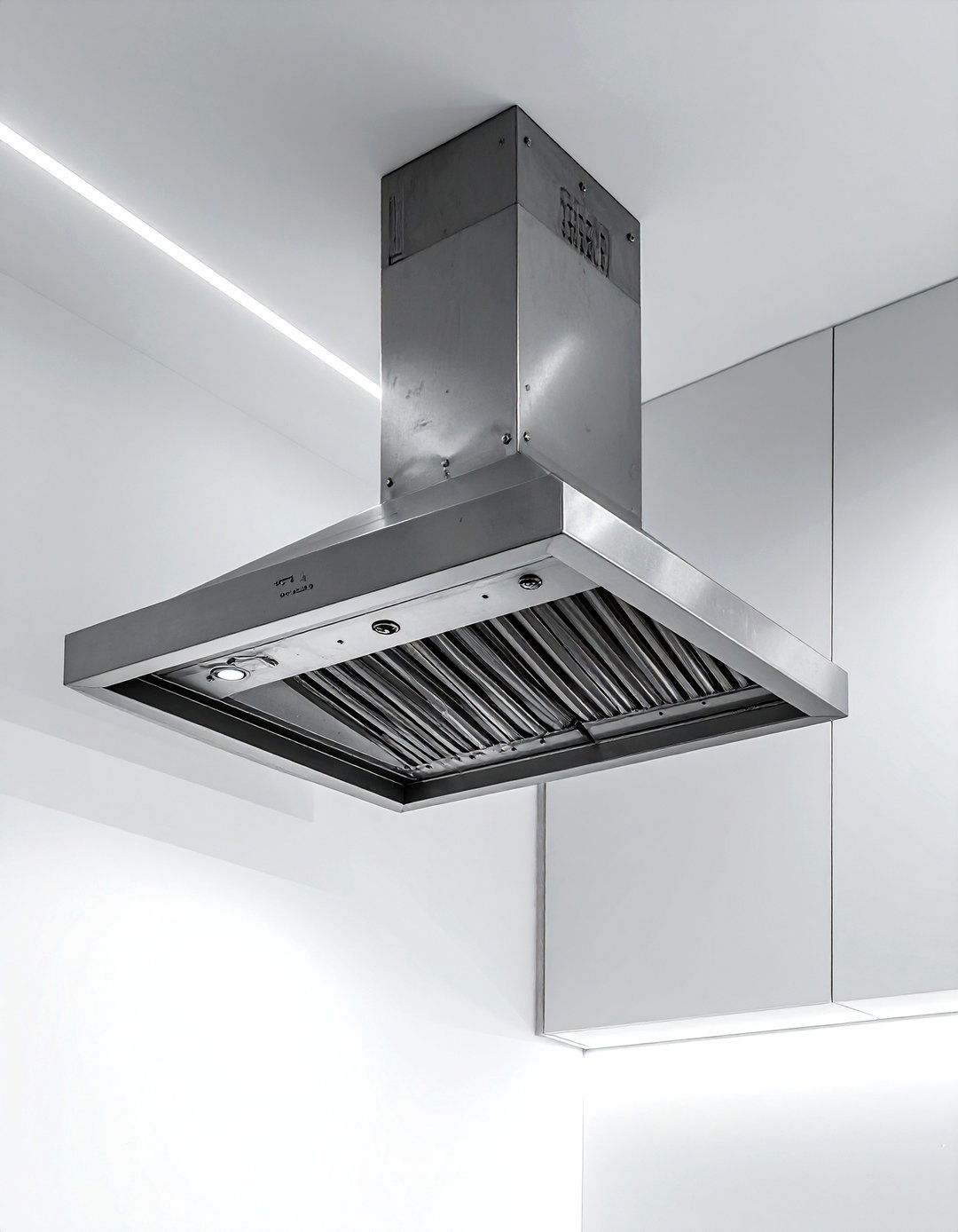 Industrial Steel Hood - 30 kitchen hood ideas