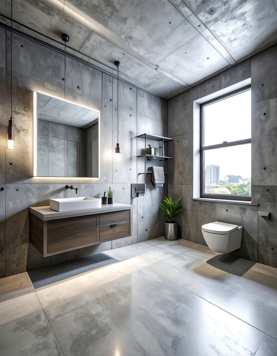 Industrial Steel Toilet - 30 stainless steel bathroom ideas