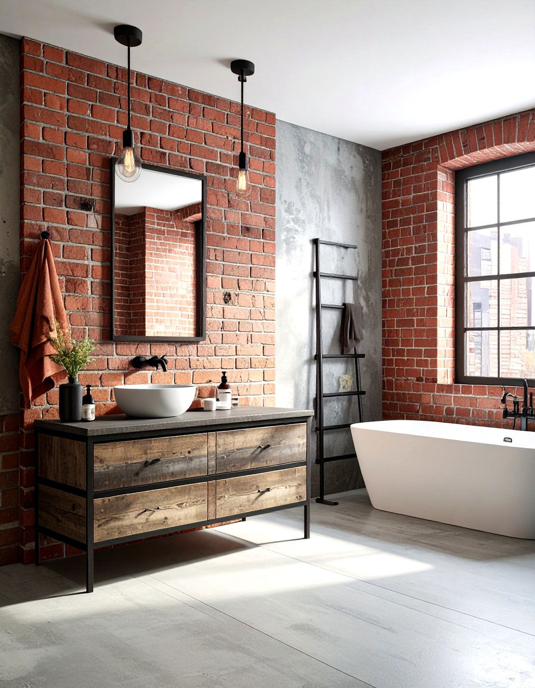 Industrial Style Bathroom - 30 must-see bathroom ideas