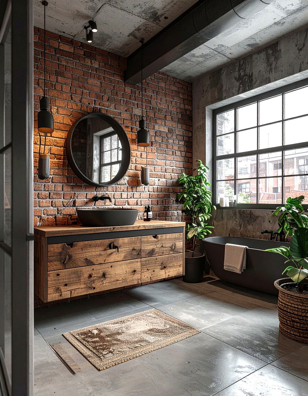 Industrial Style Bathroom - 30 Property Brothers bathroom ideas