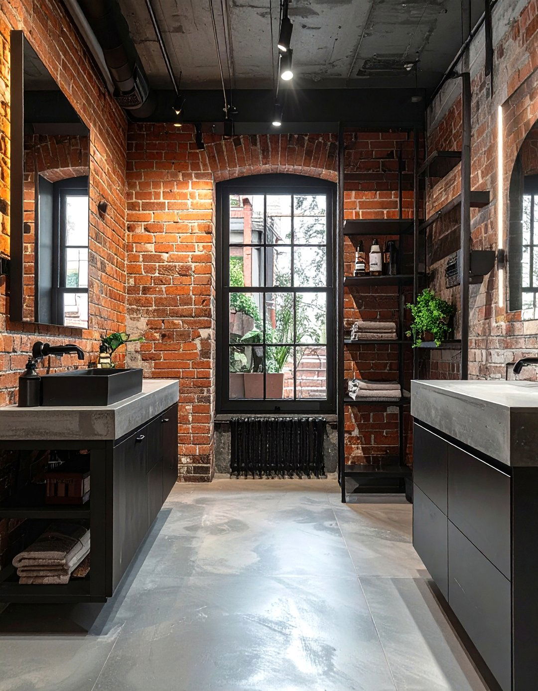 Industrial Style Bathroom - 30 trending bathroom ideas