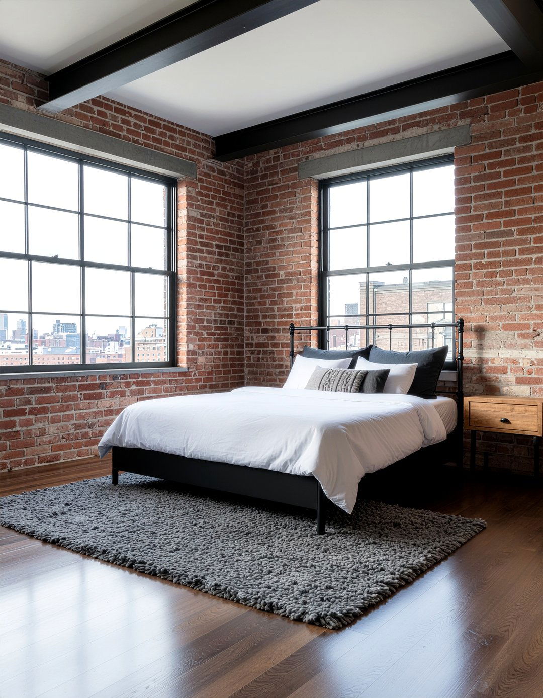 Industrial Style Bedroom - 30 unisex bedroom ideas