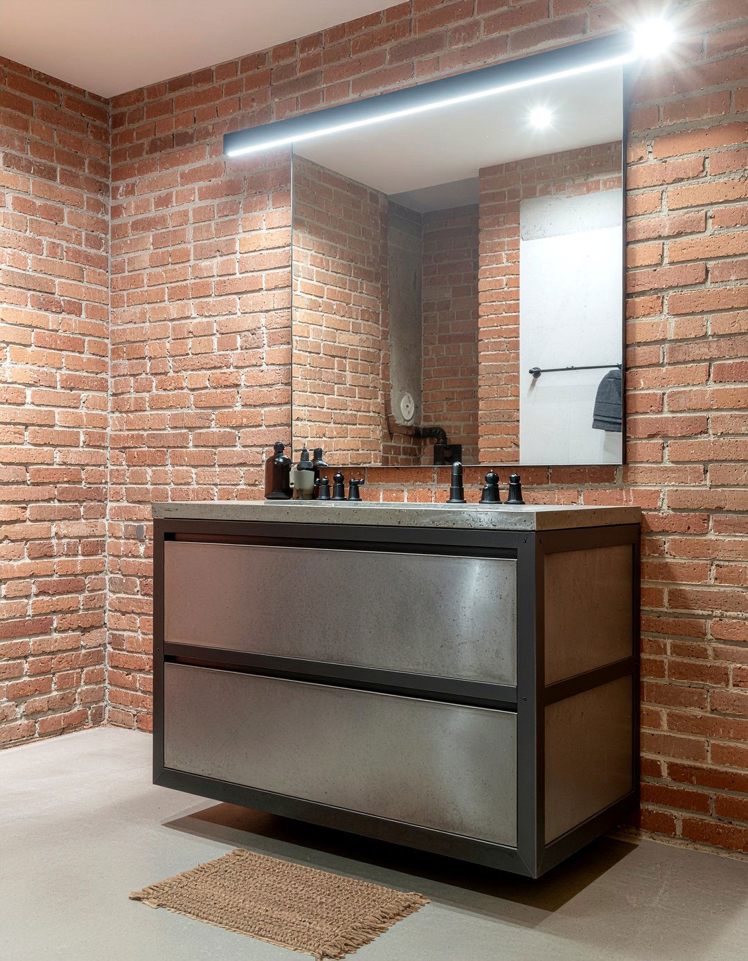 Industrial Style Cabinet - 30 recessed medicine cabinet ideas