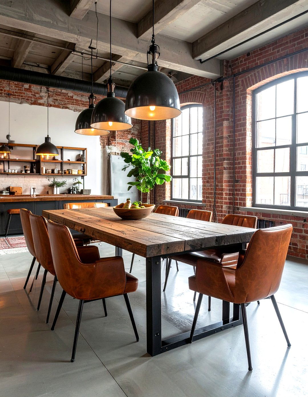 Industrial Style Dining - 30 top dining room ideas