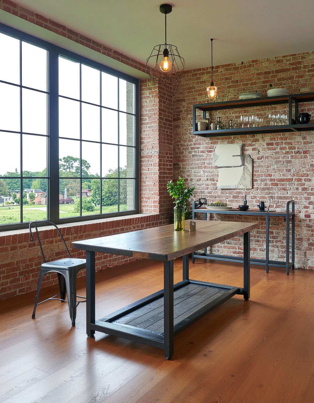 Industrial Style Dining Room - 30 functional dining room ideas