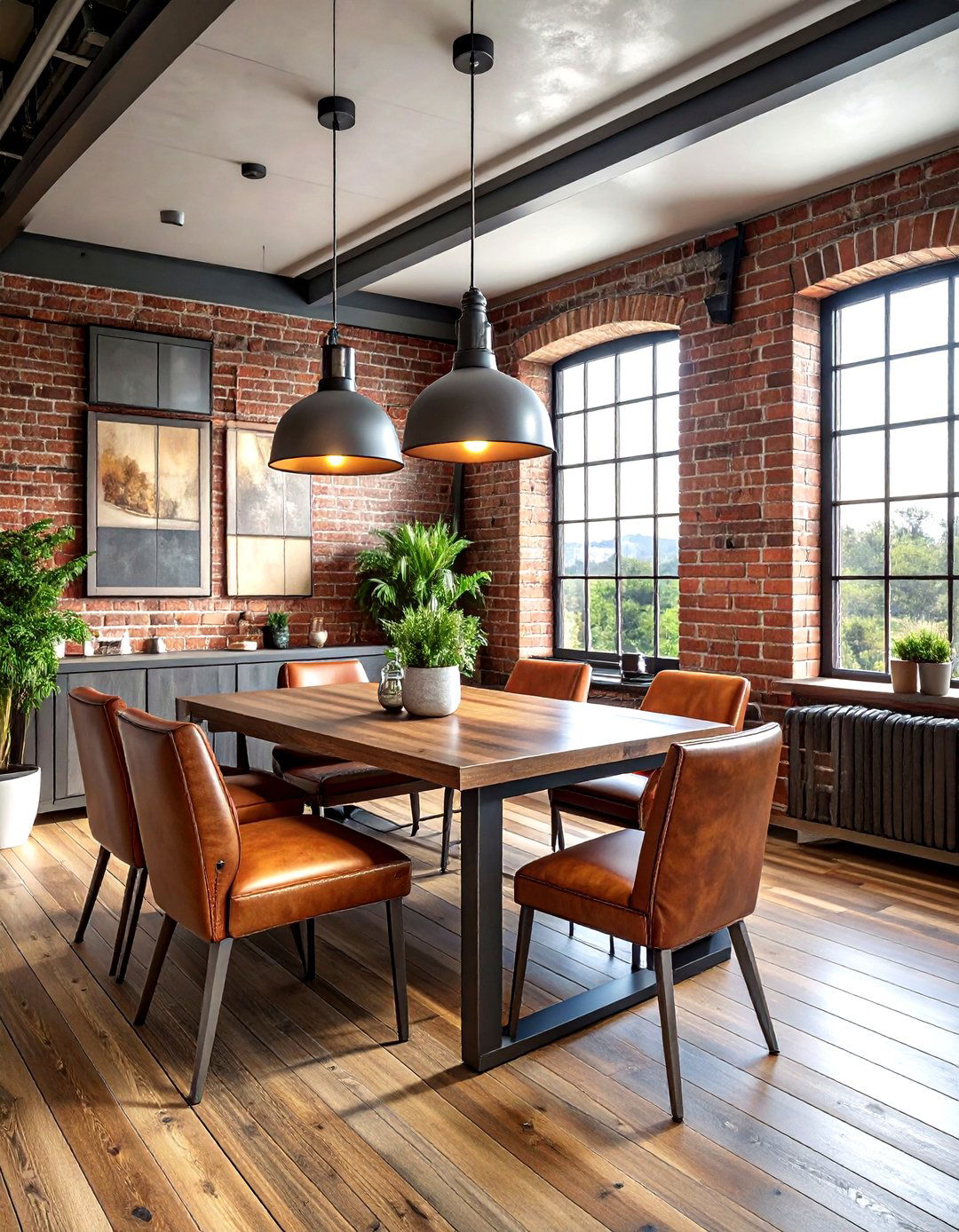 Industrial Style Dining Room - 30 livable dining room ideas
