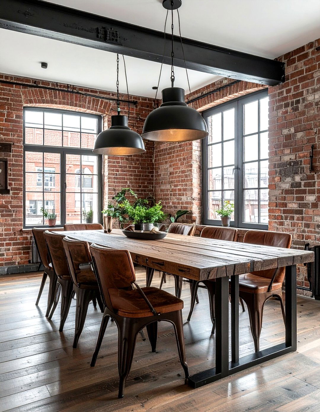 Industrial Style Dining Room - 30 separate dining room ideas