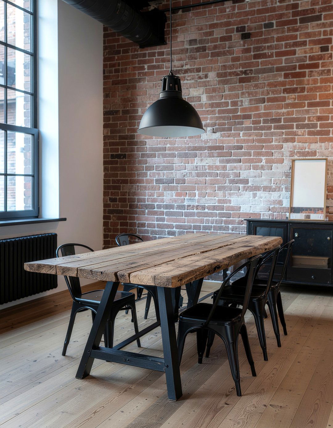 Industrial Style Dining Room - 30 British dining room ideas