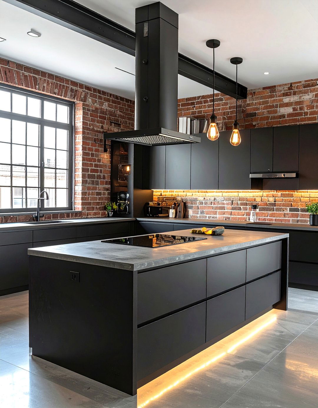 Industrial Style Downdraft Vent - 30 downdraft vent kitchen ideas