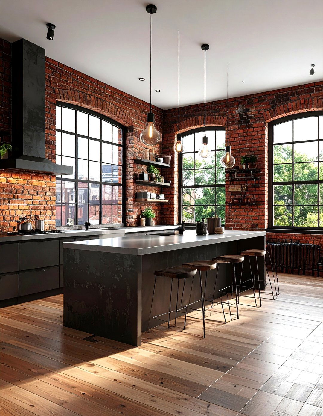 Industrial Style Kitchen - 30 kitchen heart of the home ideas
