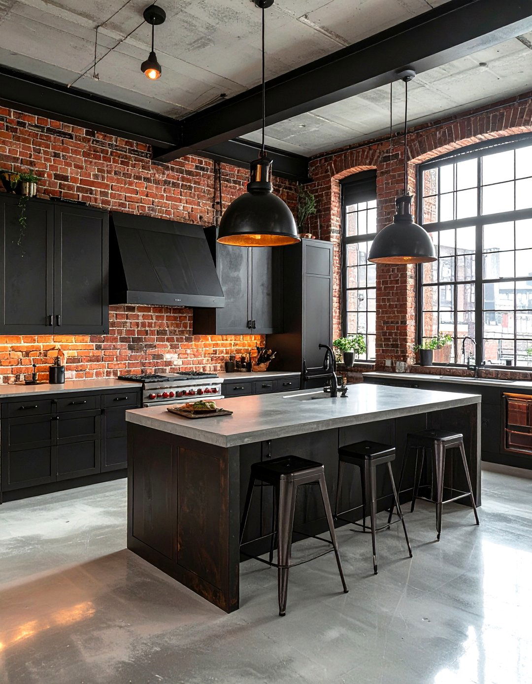 Industrial Style Kitchen - 30 luxury kitchen ideas
