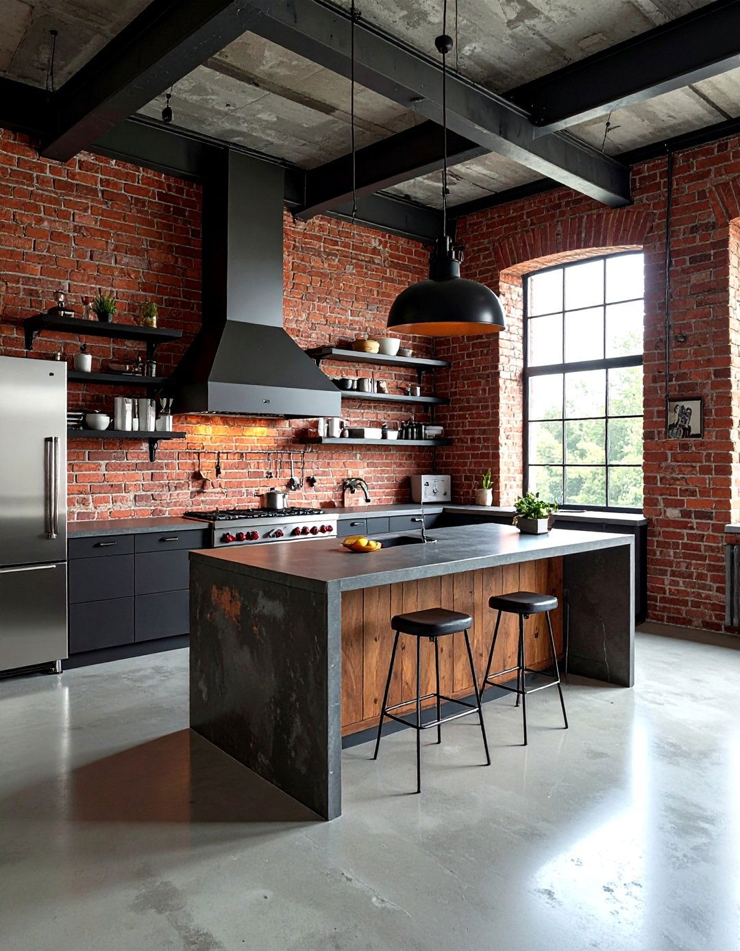 Industrial Style Kitchen - 30 scaled kitchen ideas