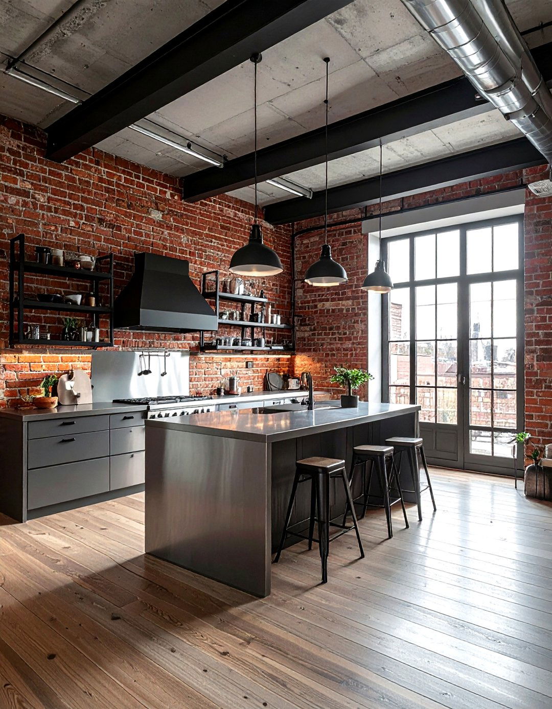 Industrial Style Kitchen - 30 top kitchen ideas