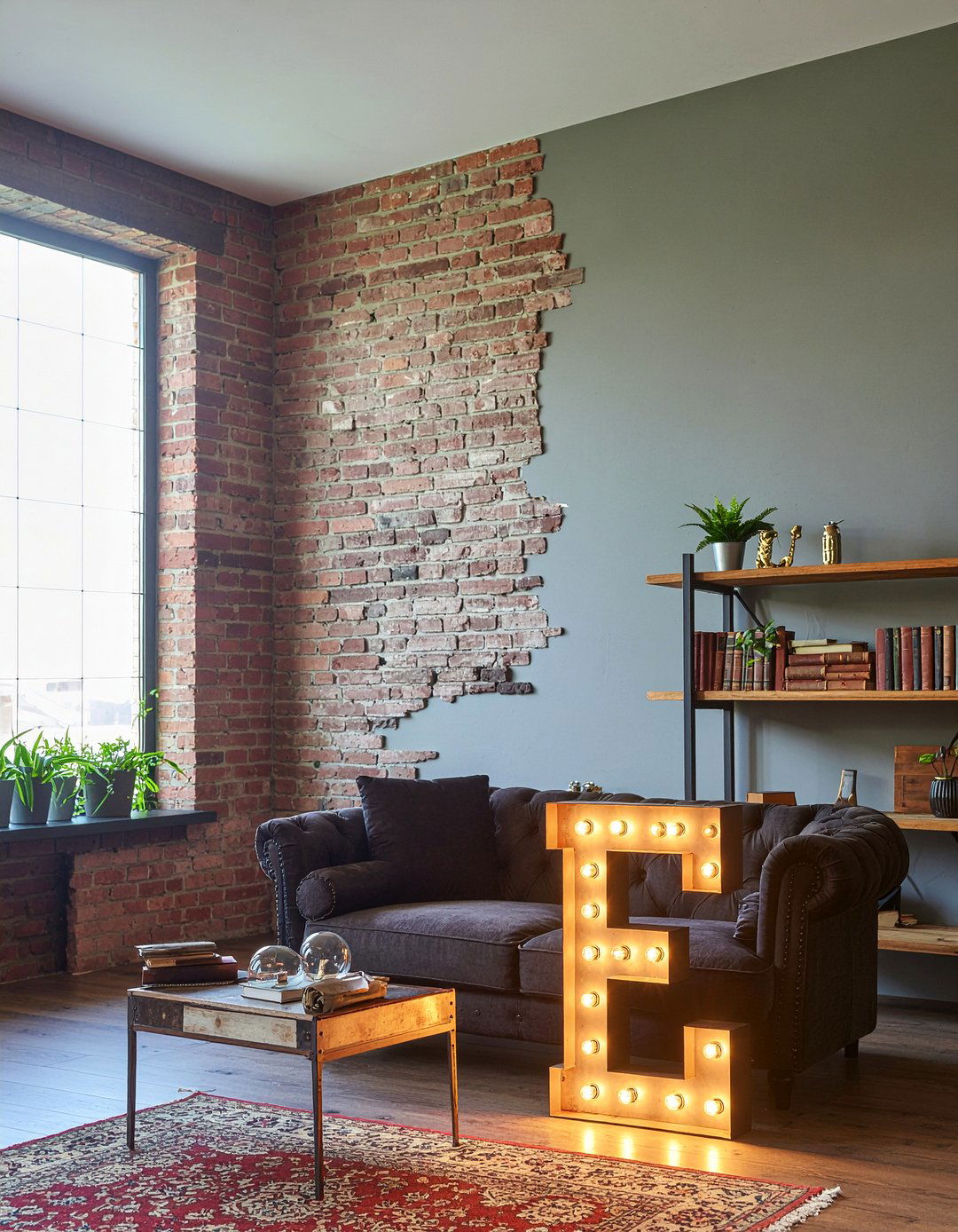 Industrial Style Led Letter - 30 living room led signs