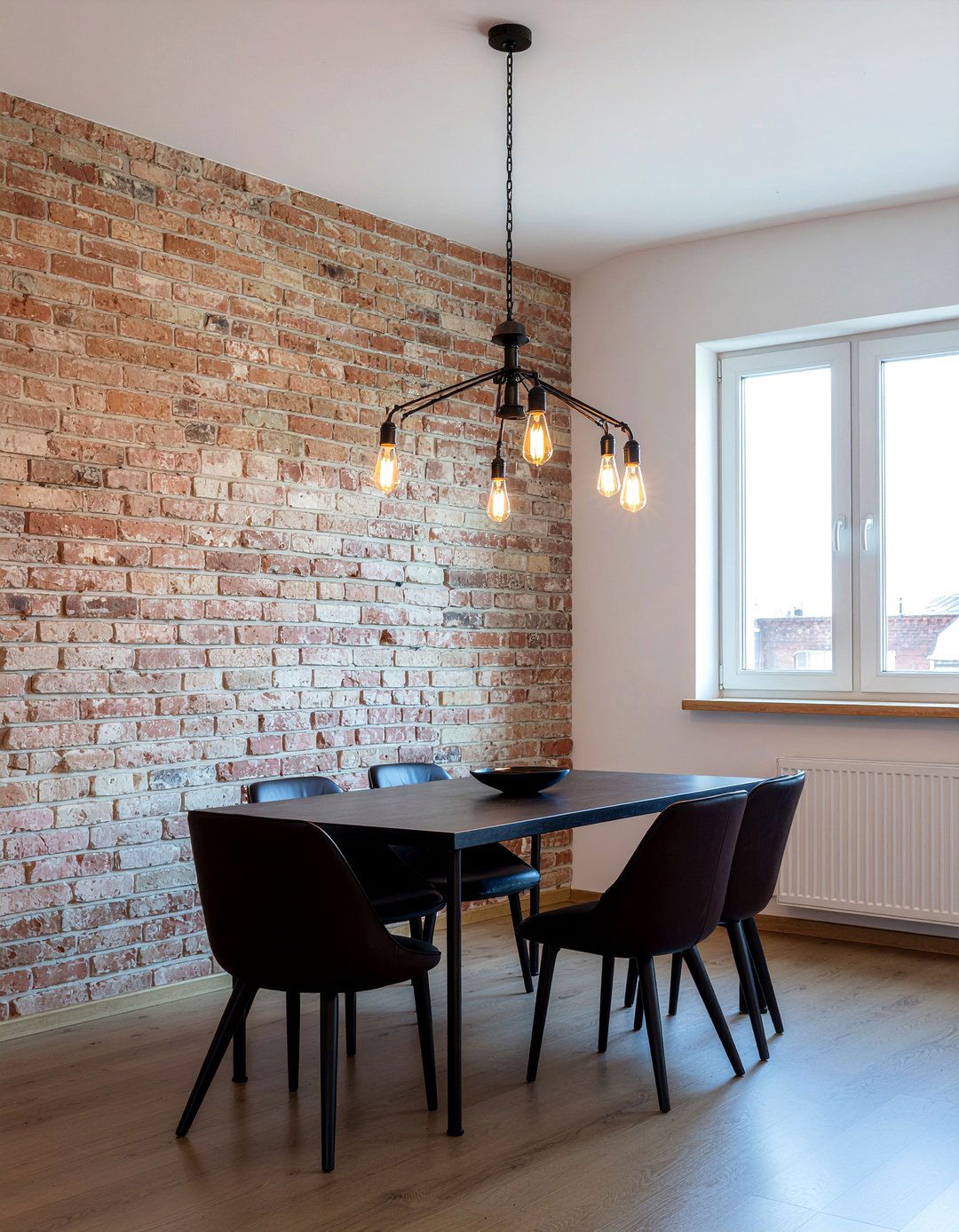 Industrial Style Lighting - 30 budget dining room ideas