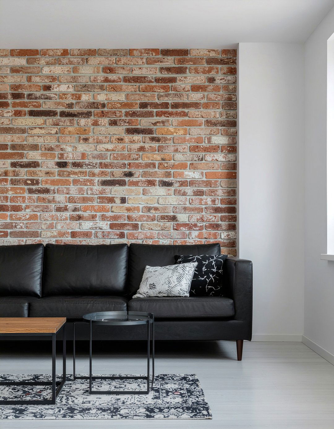 Industrial Style Wallpaper - 30 living room minimalist wallpapers