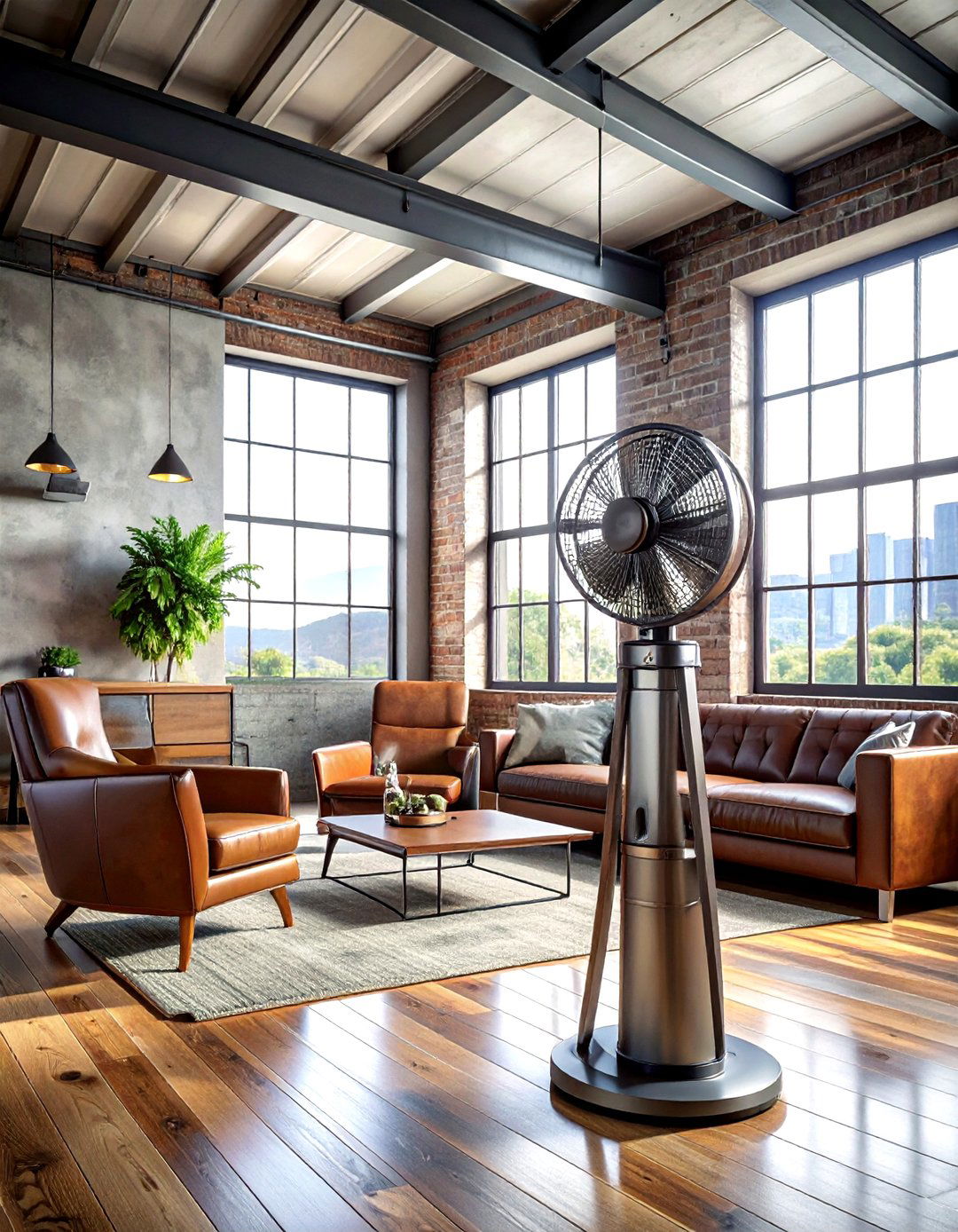 Industrial Tower Fan - 30 living room tower fans
