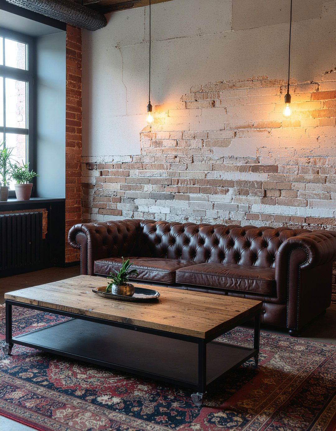 Industrial Tuxedo Sofa - 30 living room tuxedo sofa ideas