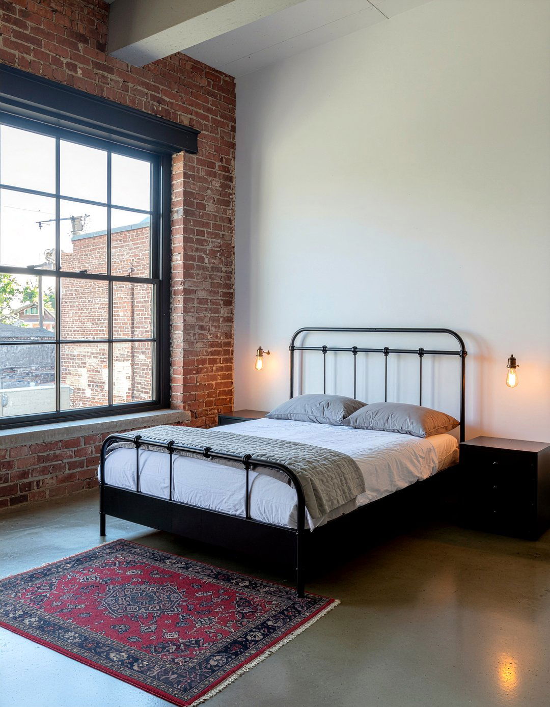Industrial Vintage Bedroom - 30 vintage bedroom ideas