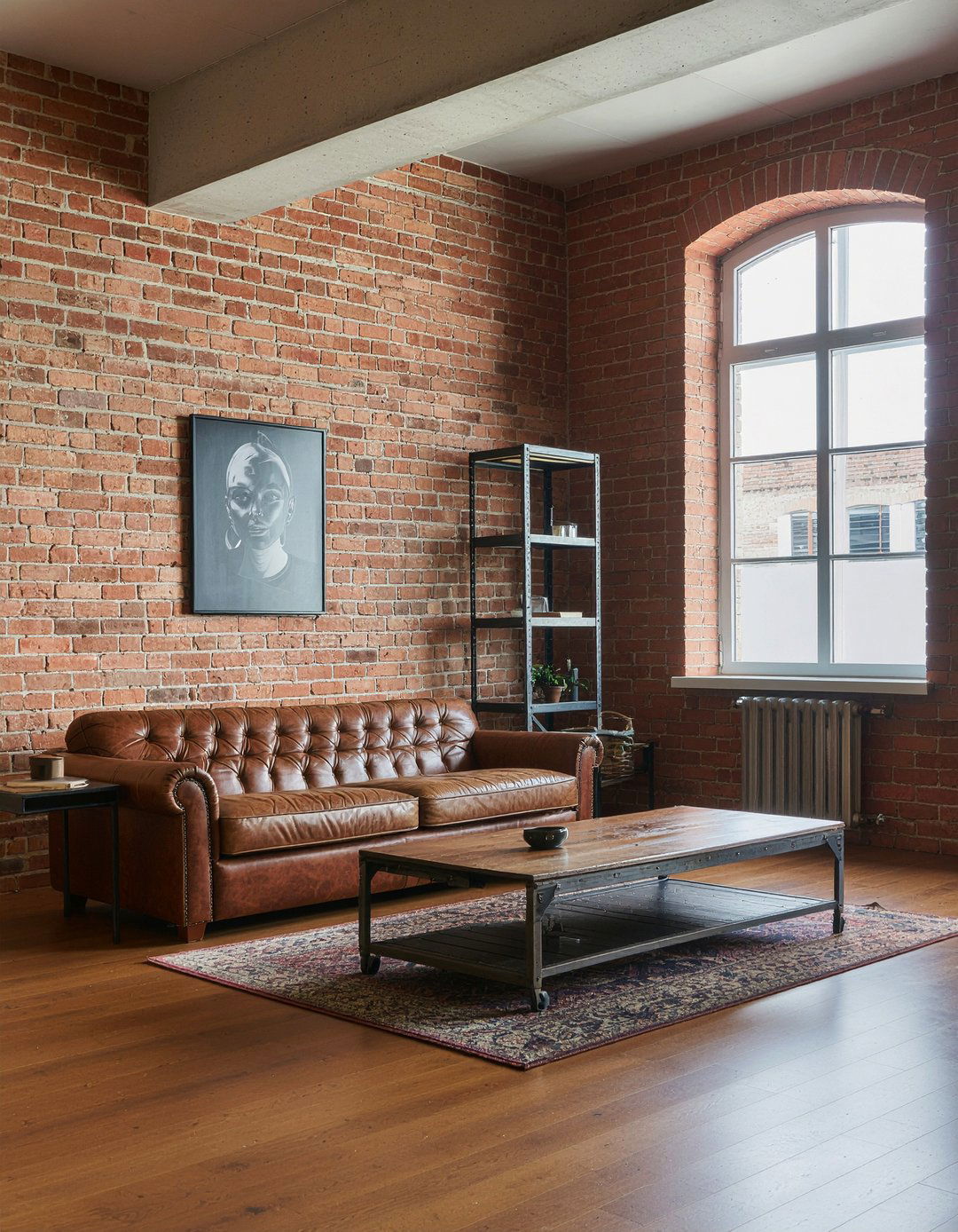 Industrial Vintage Living Room - 30 living room vintage furniture ideas