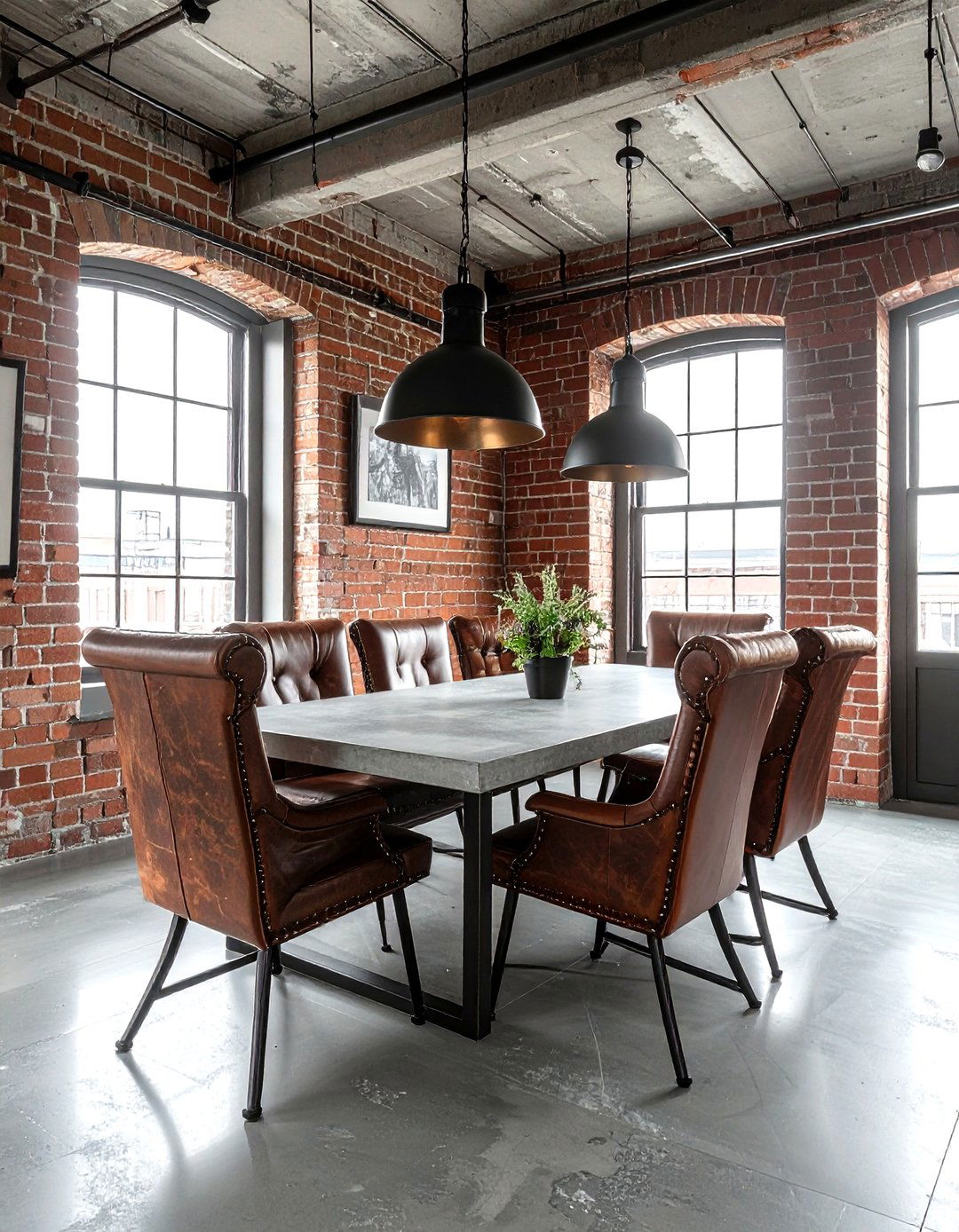 Industrial Wingback Dining Chairs - 30 wingback dining chair ideas