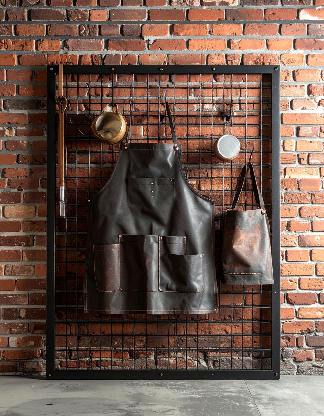 Industrial Wire Mesh Board - 30 kitchen bulletin board ideas