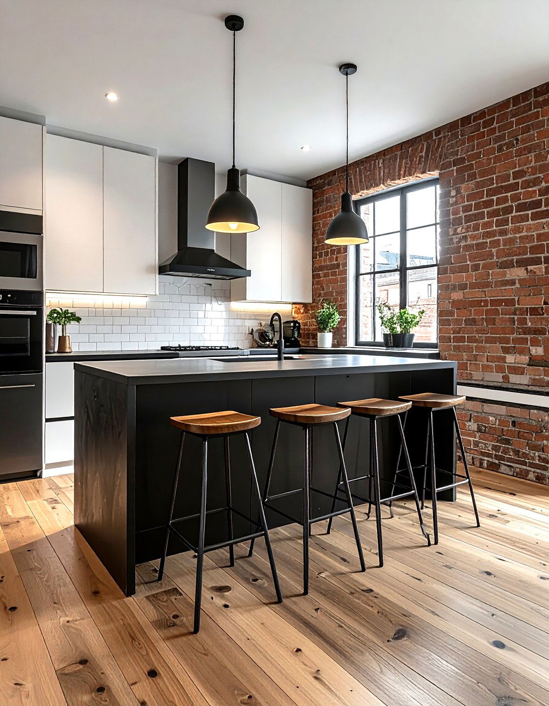 Industrial bar stool - 30 best home decor ideas