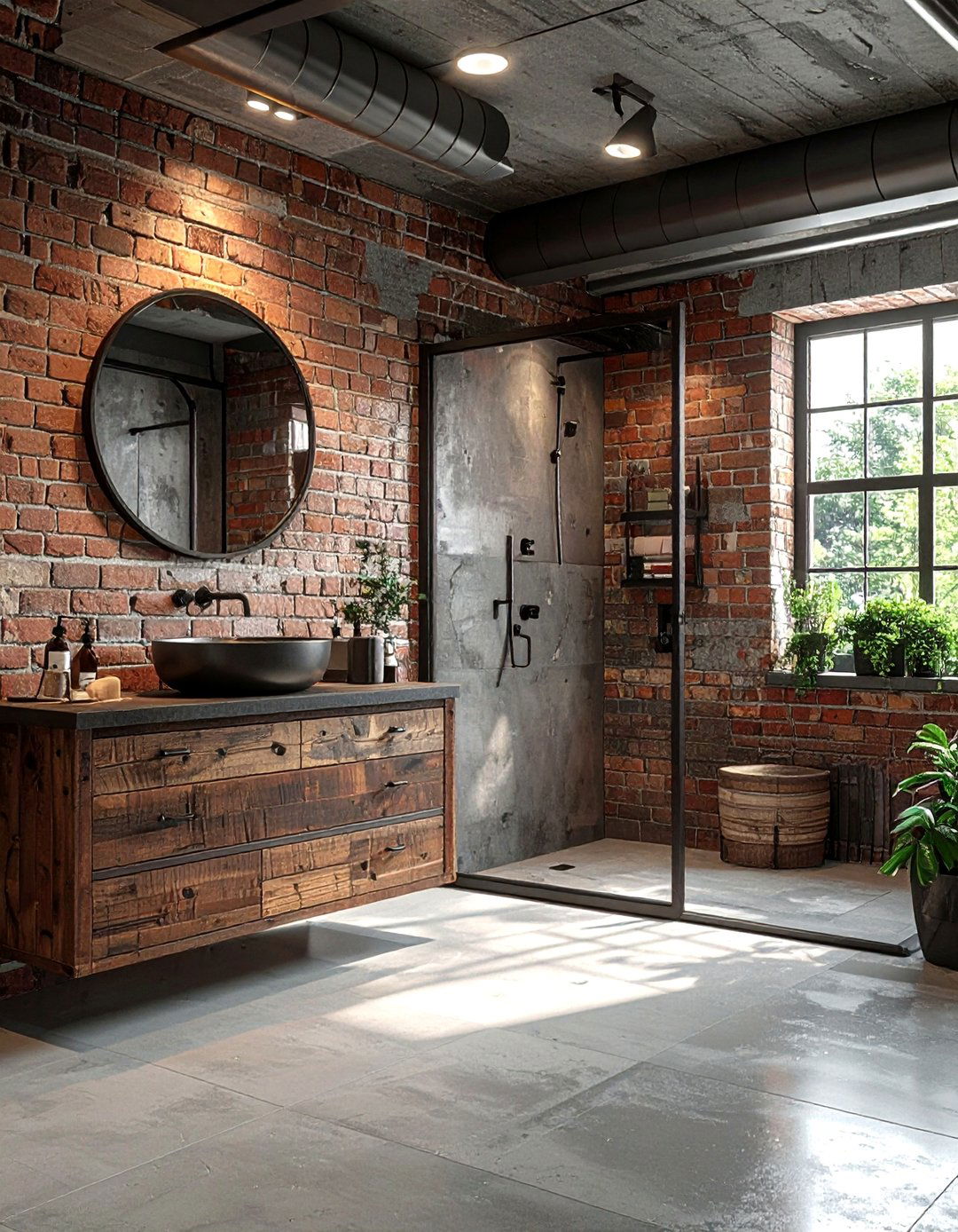Industrial bathroom - 30 showstopper bathroom ideas