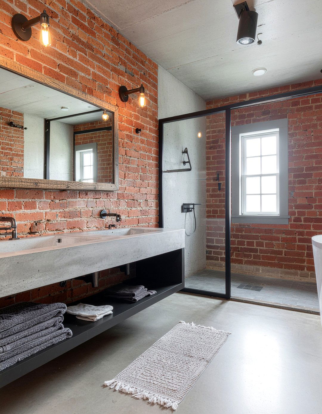 Industrial bathroom - 30 bathroom personality ideas