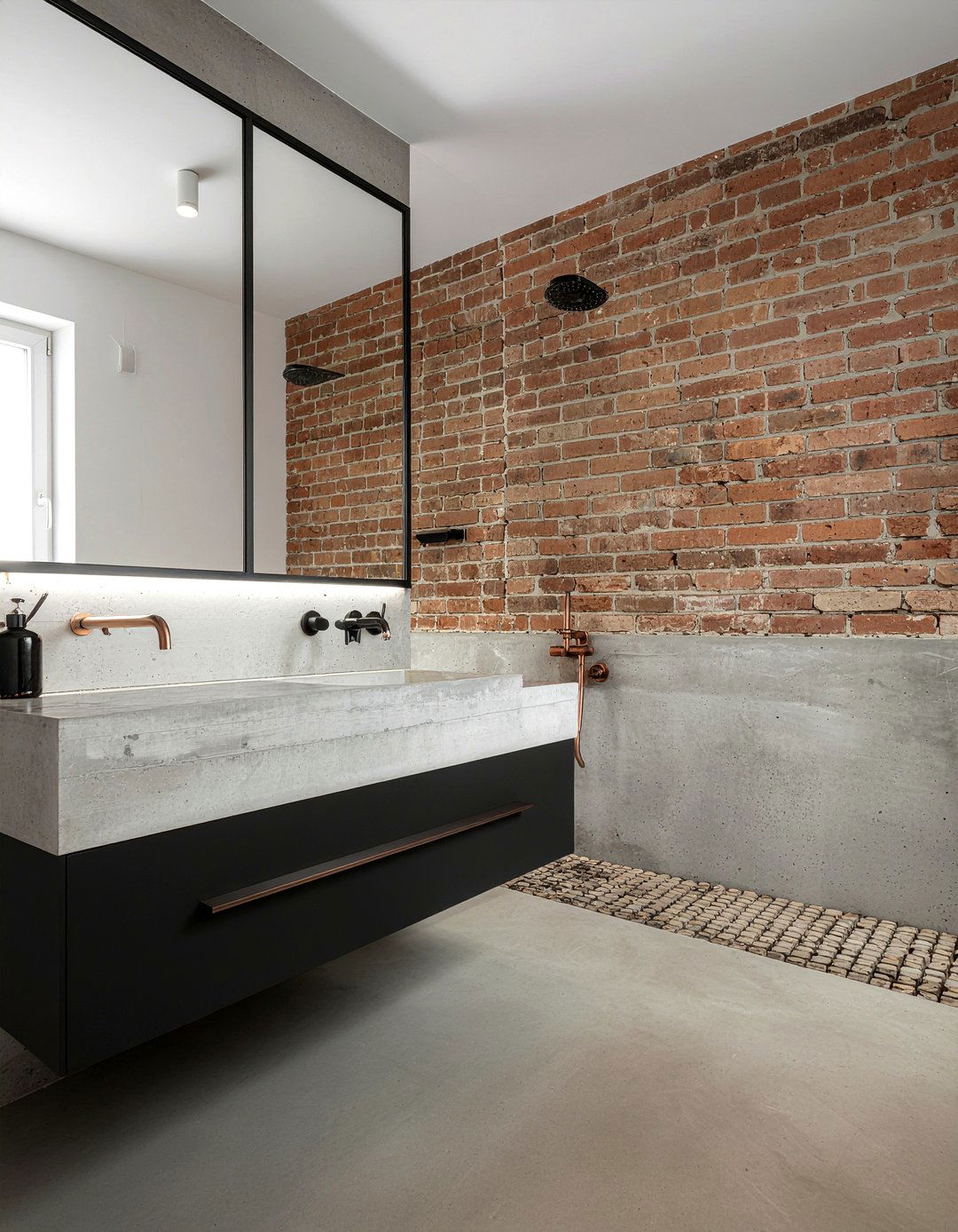 Industrial bathroom - 30 perfect bathroom ideas