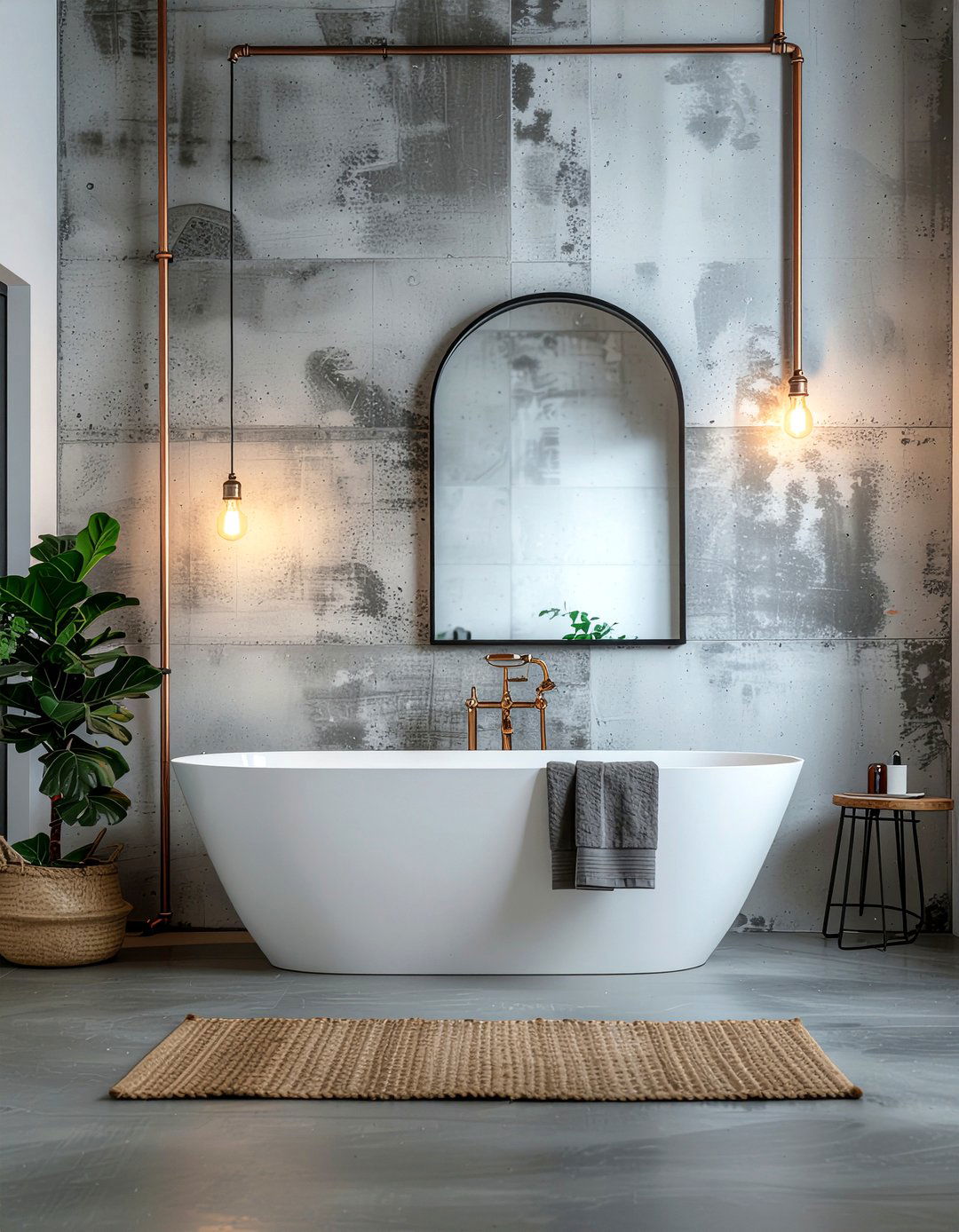 Industrial bathroom design - 30 bathroom total transformation ideas