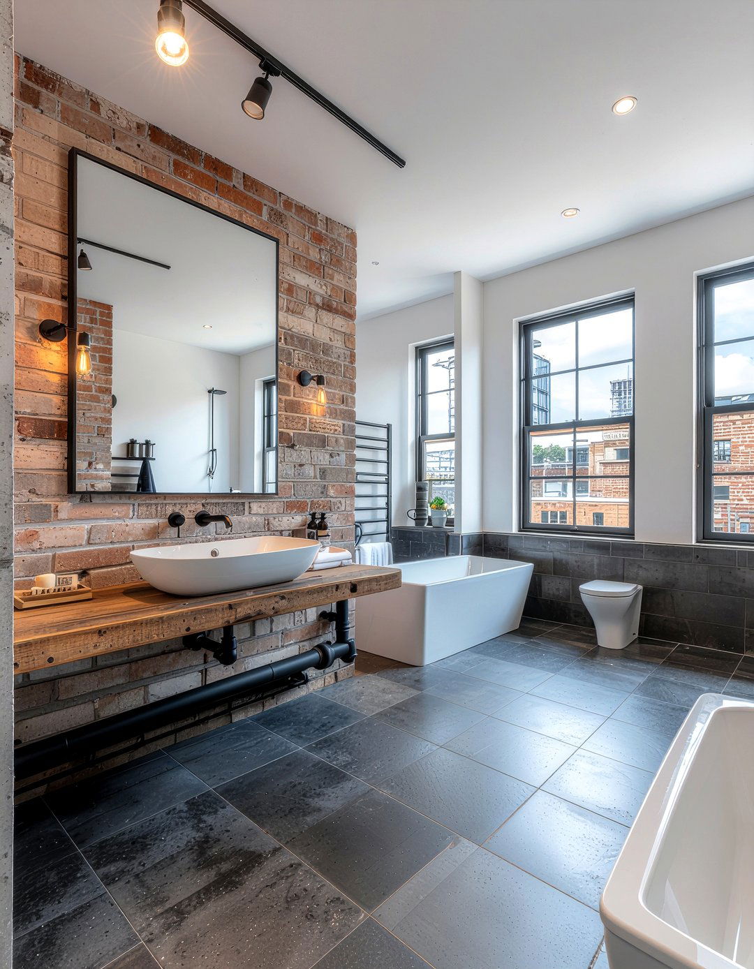 Industrial bathroom floor heating - 30 bathroom heated floor ideas