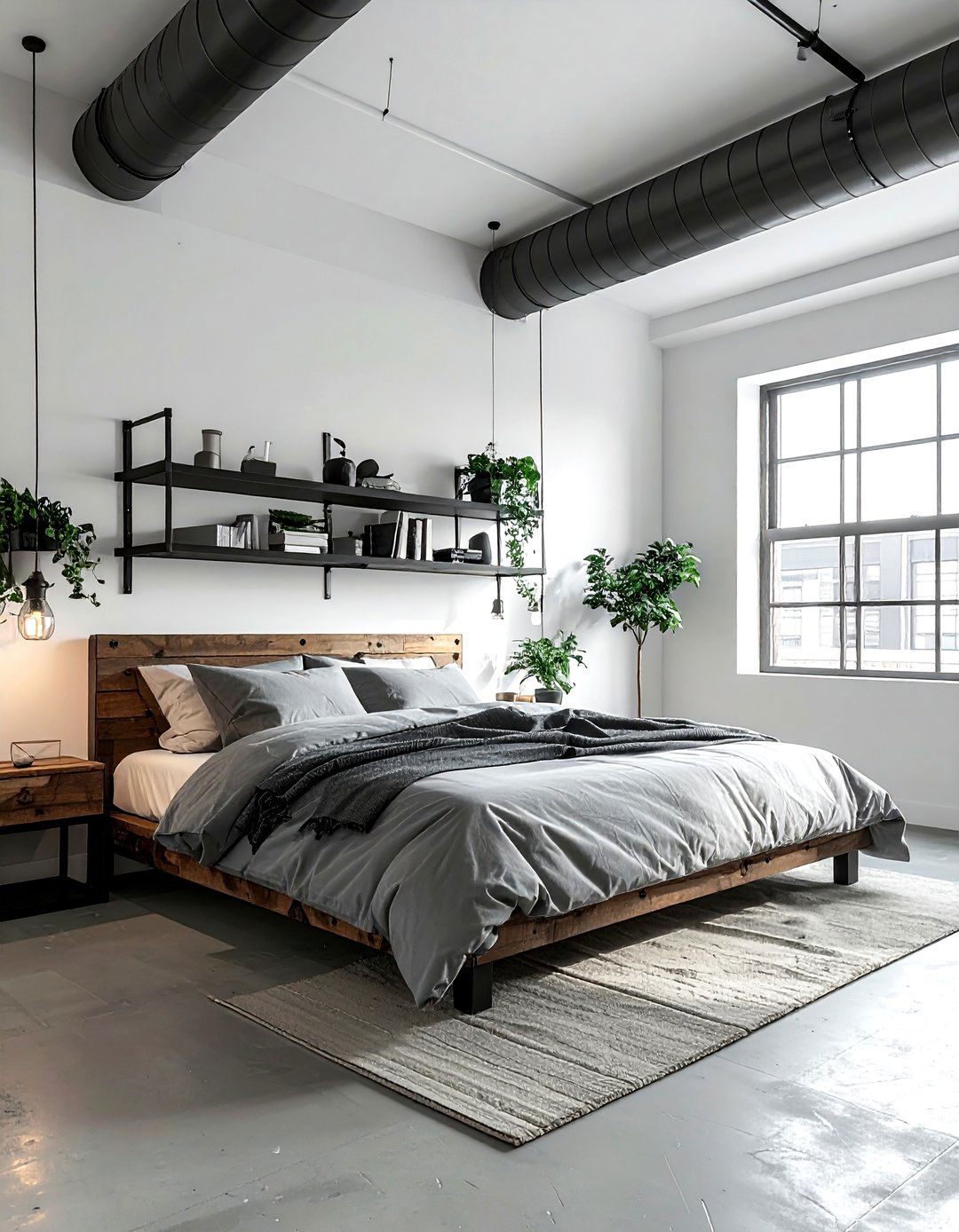 Industrial bedroom - 30 masculine bedroom ideas