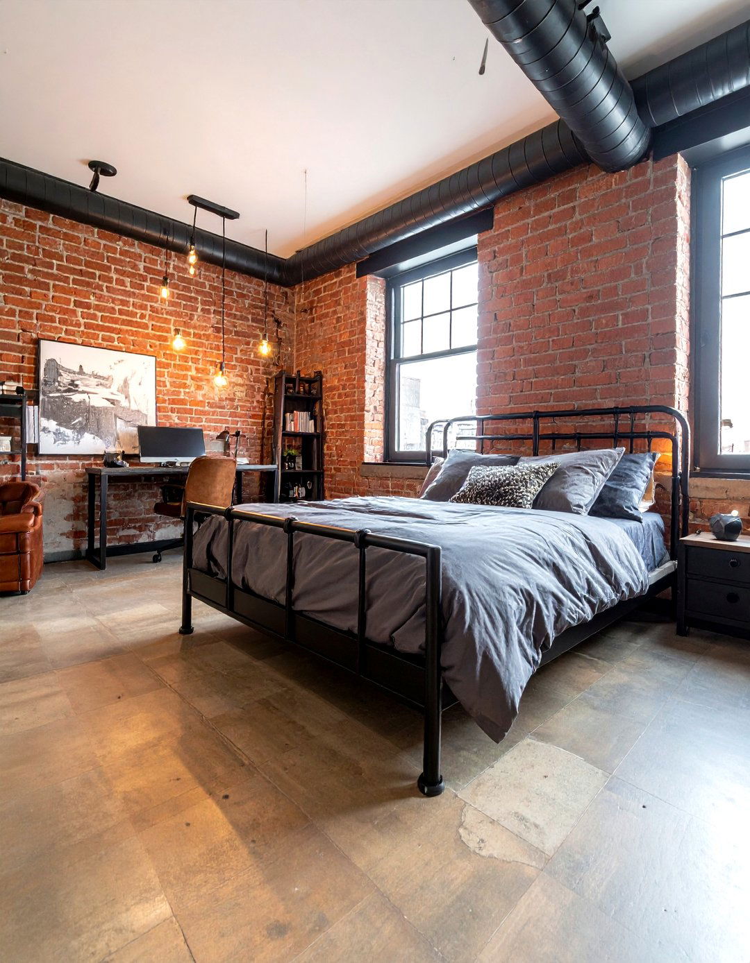 Industrial bedroom - 30 teen bedroom ideas