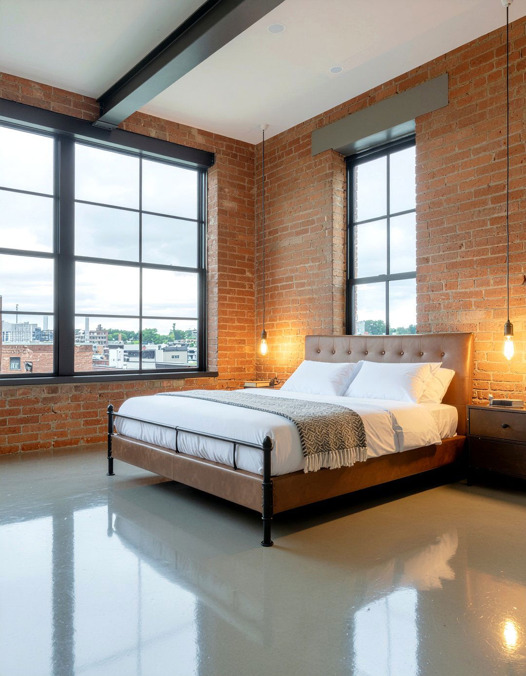 Industrial bedroom - 30 bedroom themes