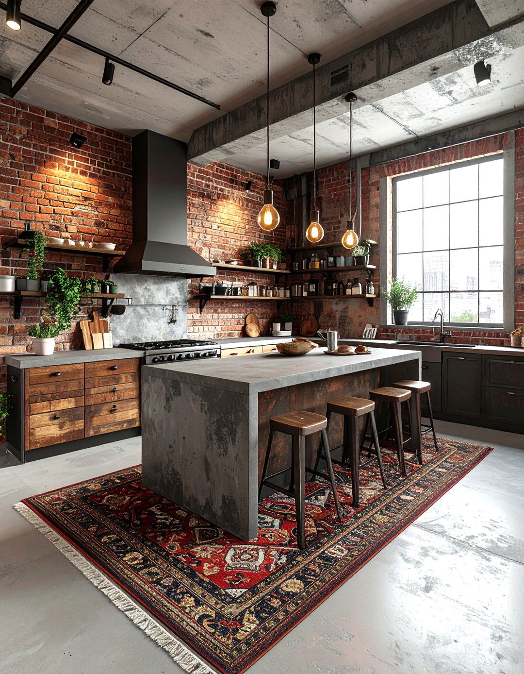 Industrial boho kitchen - 30 boho kitchen ideas