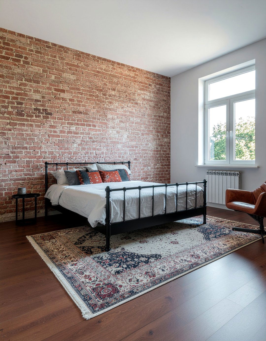 Industrial brick wallpaper - 30 bedroom bold wallpapers