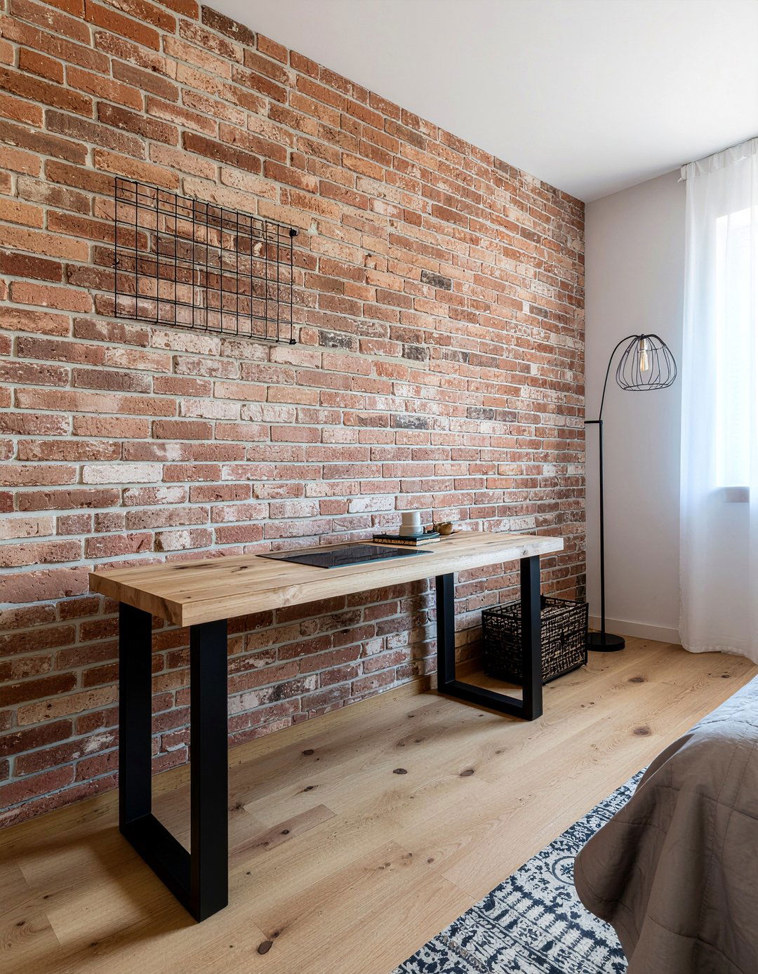 Industrial built in desk - 30 bedroom built-in desks