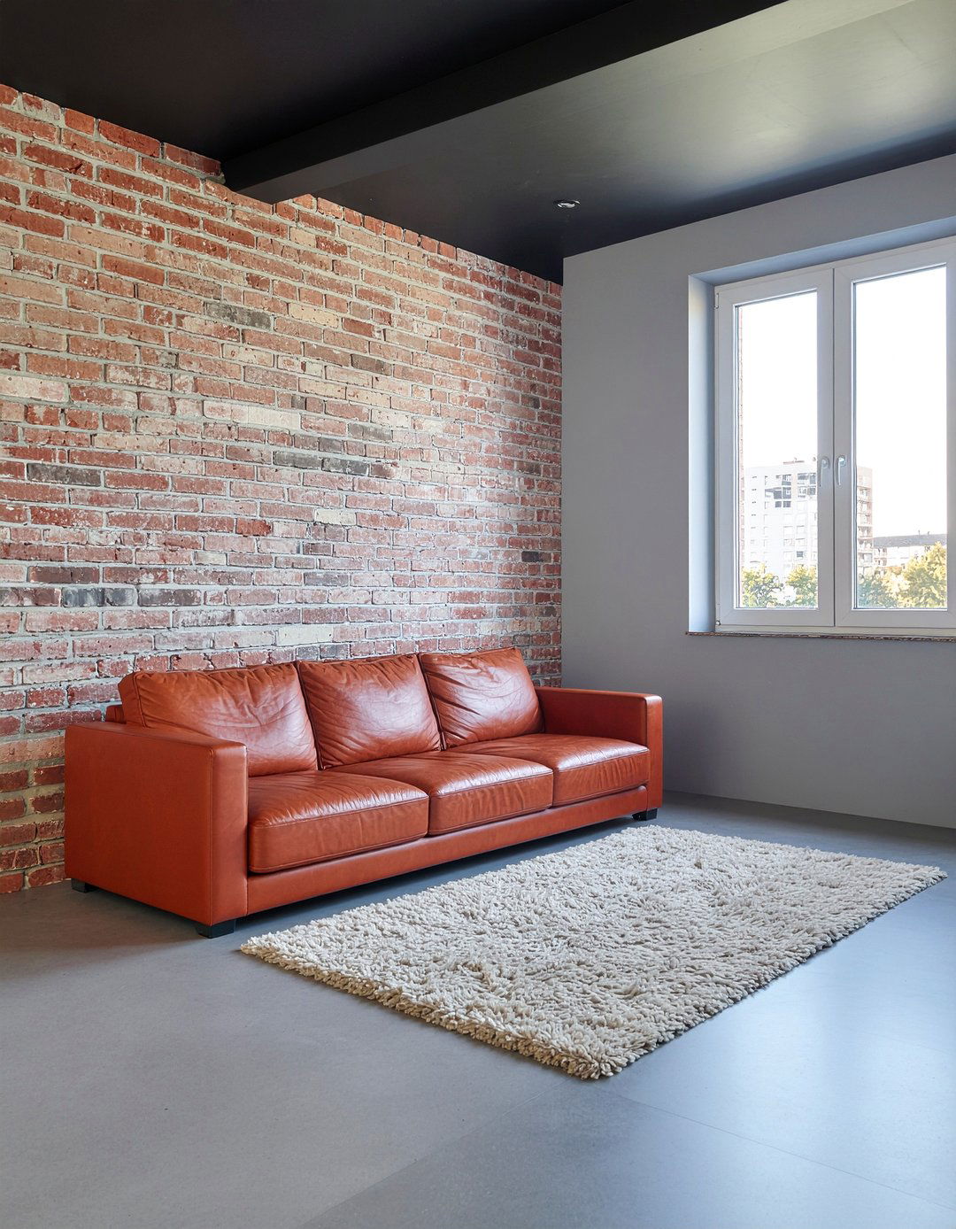 Industrial burnt orange living room - 30 burnt orange living room ideas
