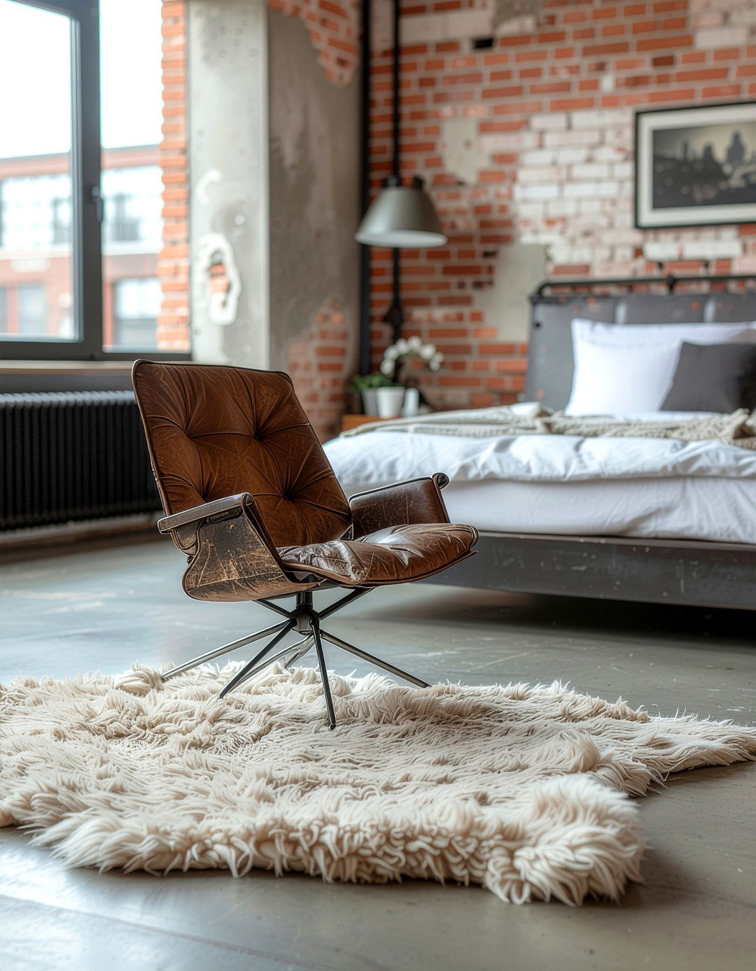 Industrial chair - 30 bedroom reading chairs