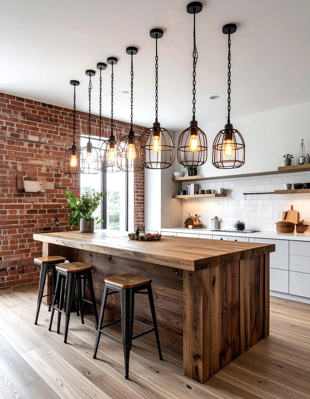 Industrial cluster lighting - 30 cluster pendant kitchen ideas