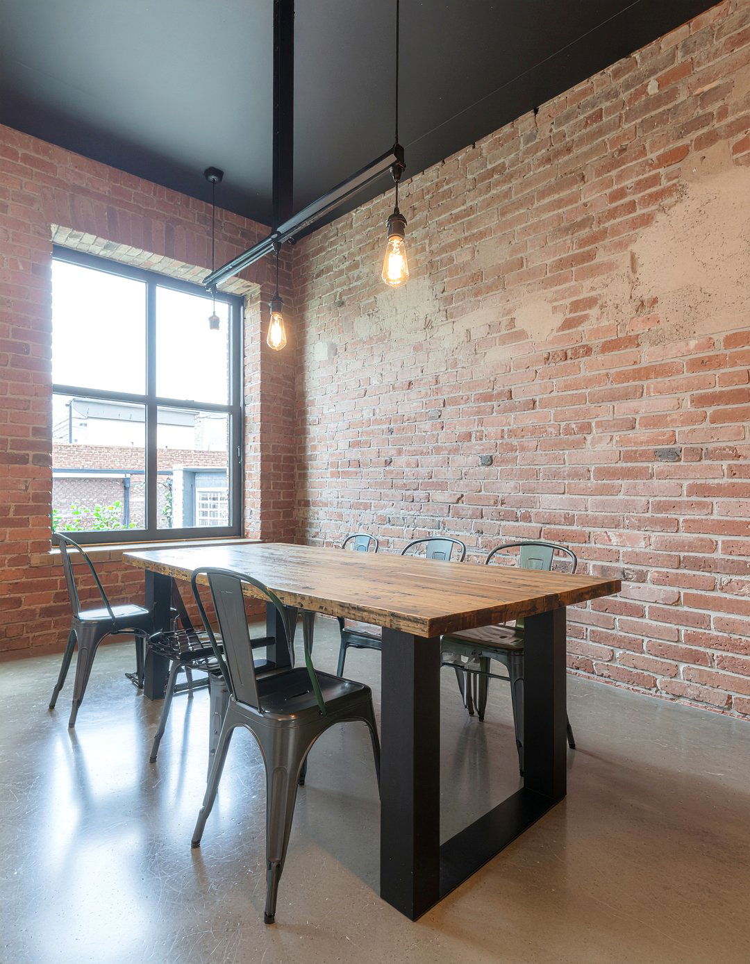 Industrial dining nook - 30 dining nook ideas