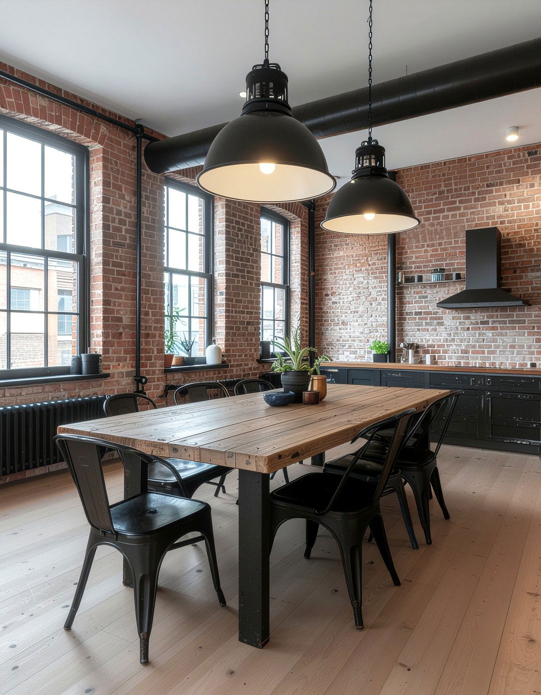 Industrial dining room - 30 dining room goals ideas