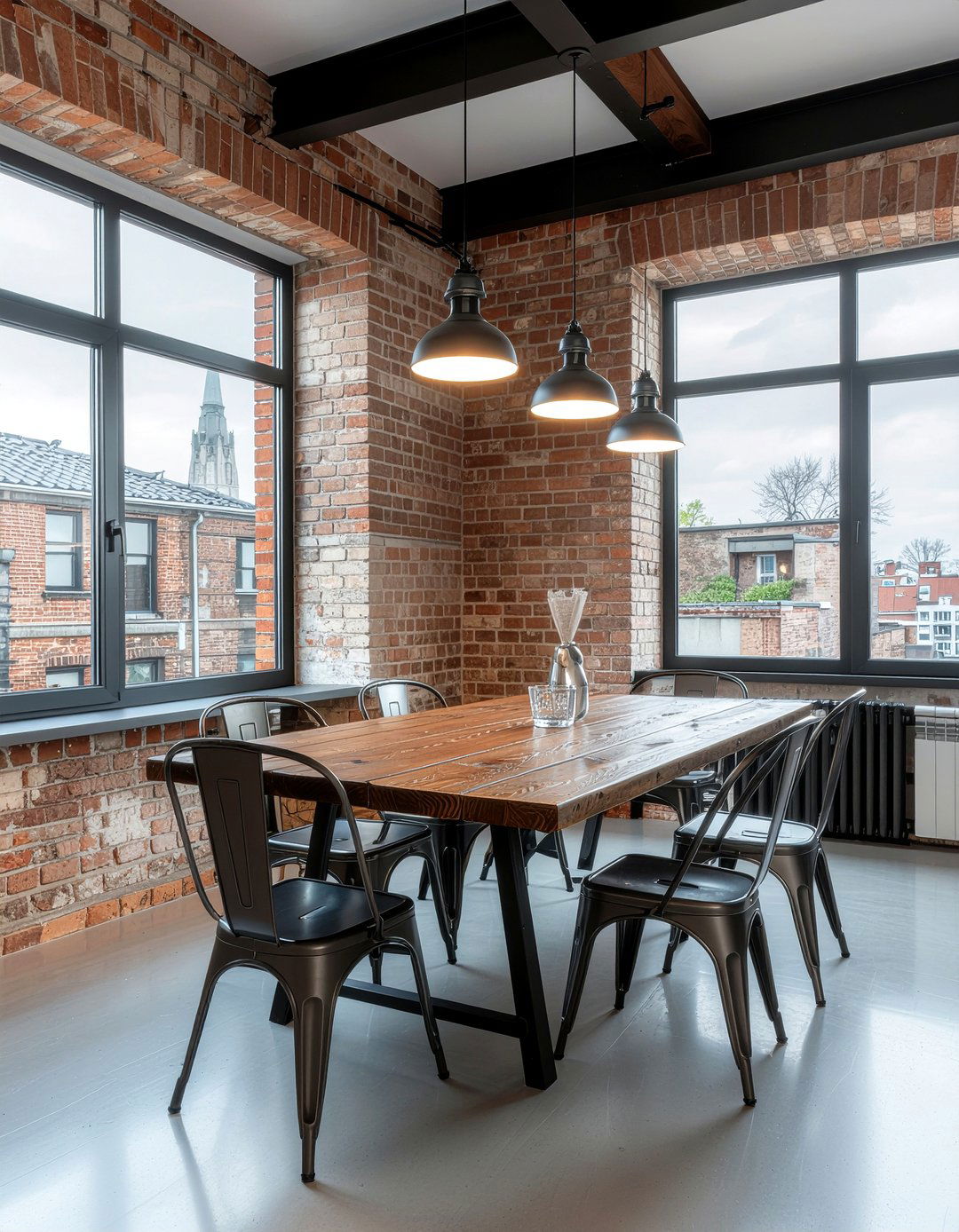 Industrial dining room - 30 dining room refresh ideas