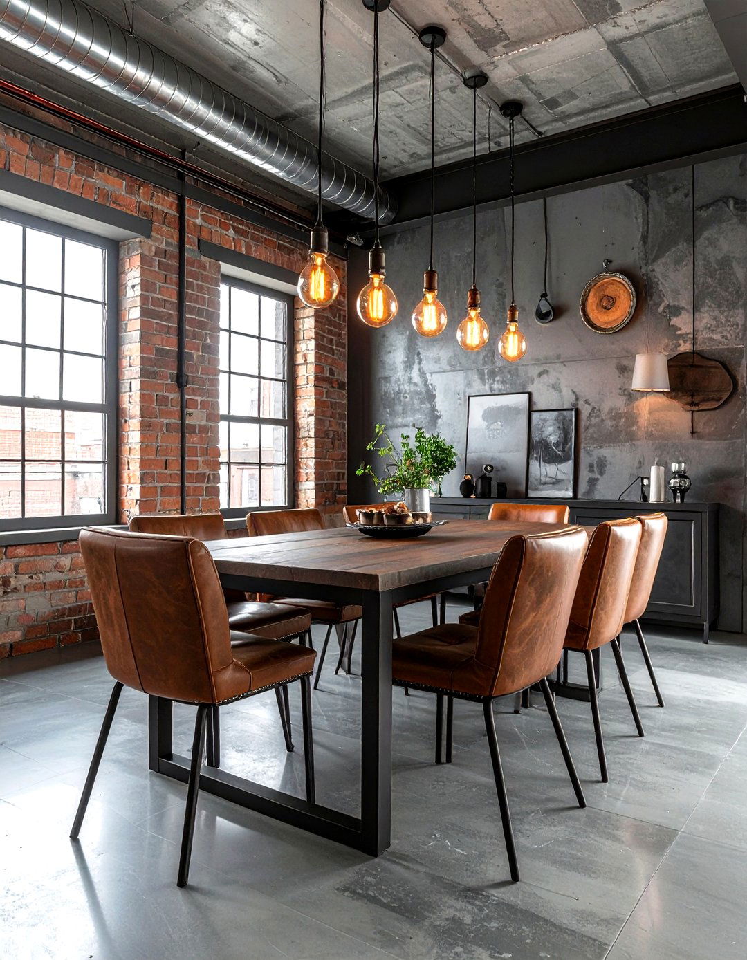 Industrial dining room style - 30 inexpensive dining room ideas